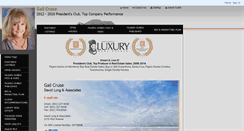 Desktop Screenshot of gailcruse.com